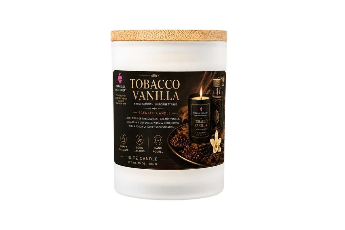 Paradise Tobacco Vanilla Candle (10oz)
