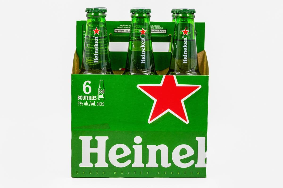 Heineken (6 x 330 ml Bottles)