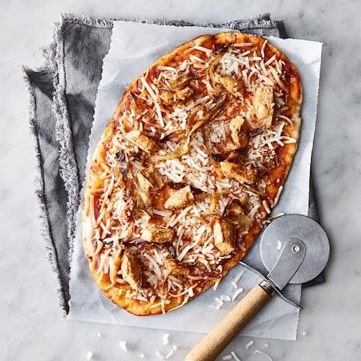 Flatbread Cauliflower Crust - BBQ & Onion