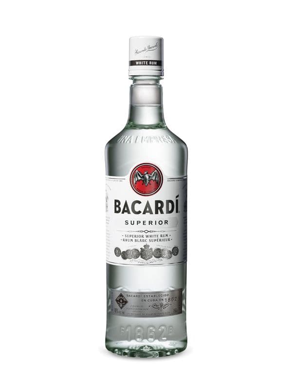 Bacardi White Rum (1 x 750 ml)