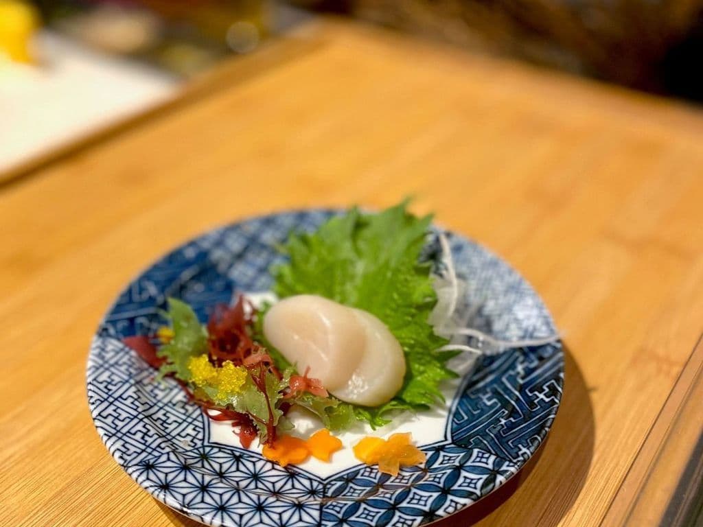 3 pc Scallop Sashimi