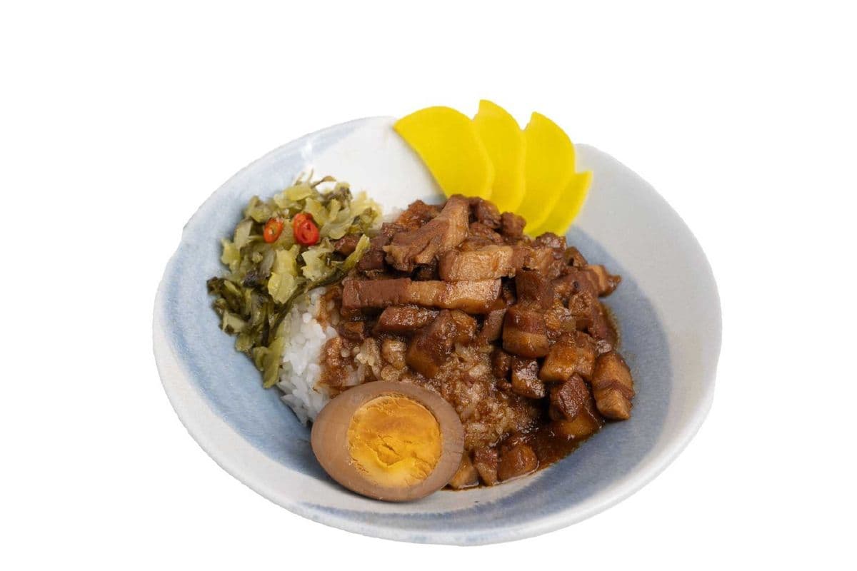 Classic Braised Pork on Rice 经典卤肉饭