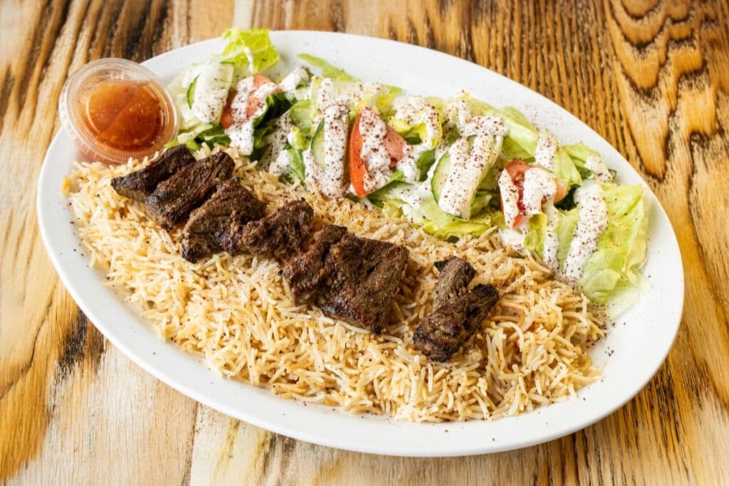Tikka Kabob Plate