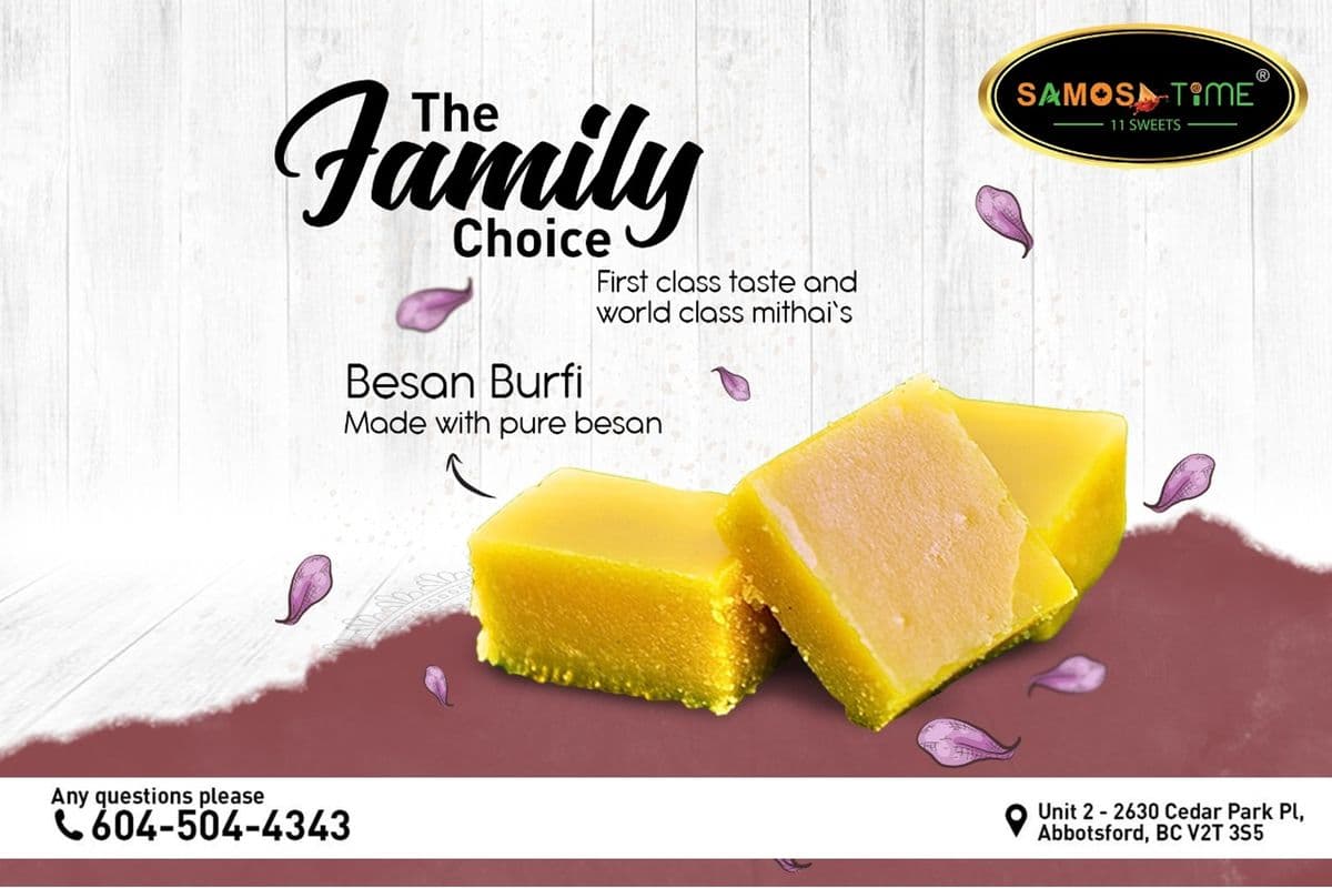 Besan Burfi (1 lb)
