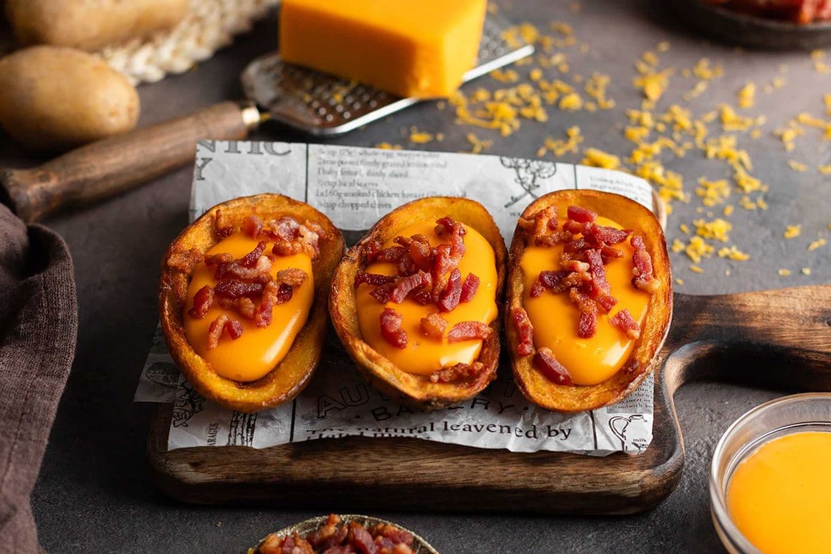 Potato Skins Real Smoke Bacon