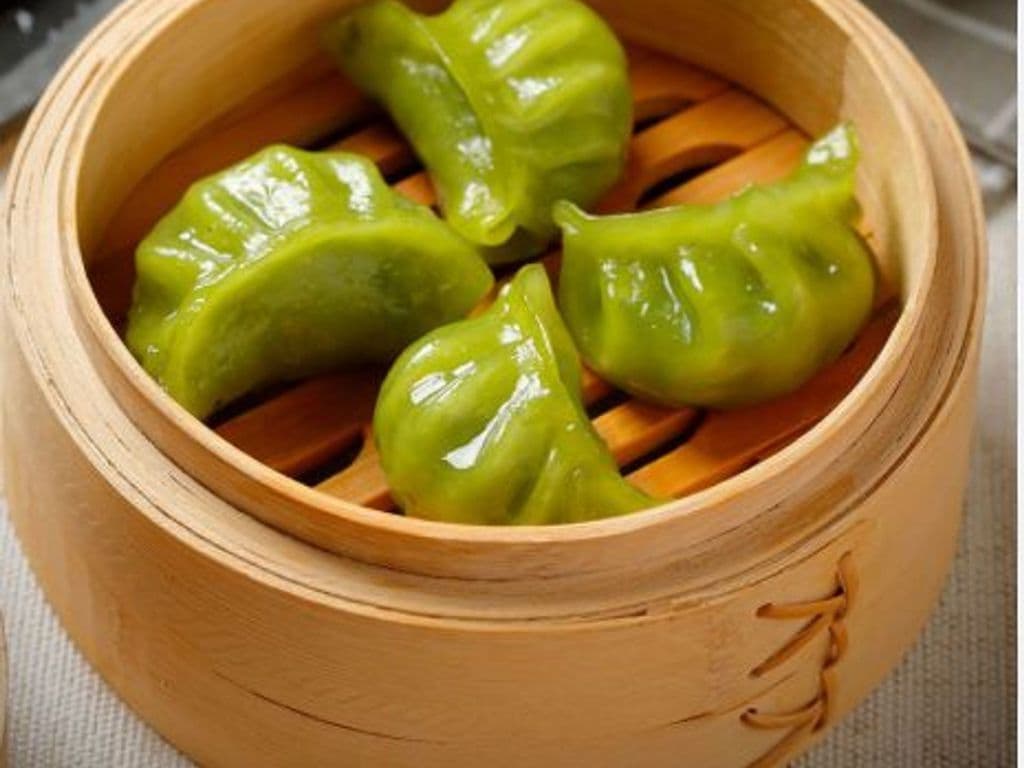 Spinach Shrimp Dumpling(6pcs)