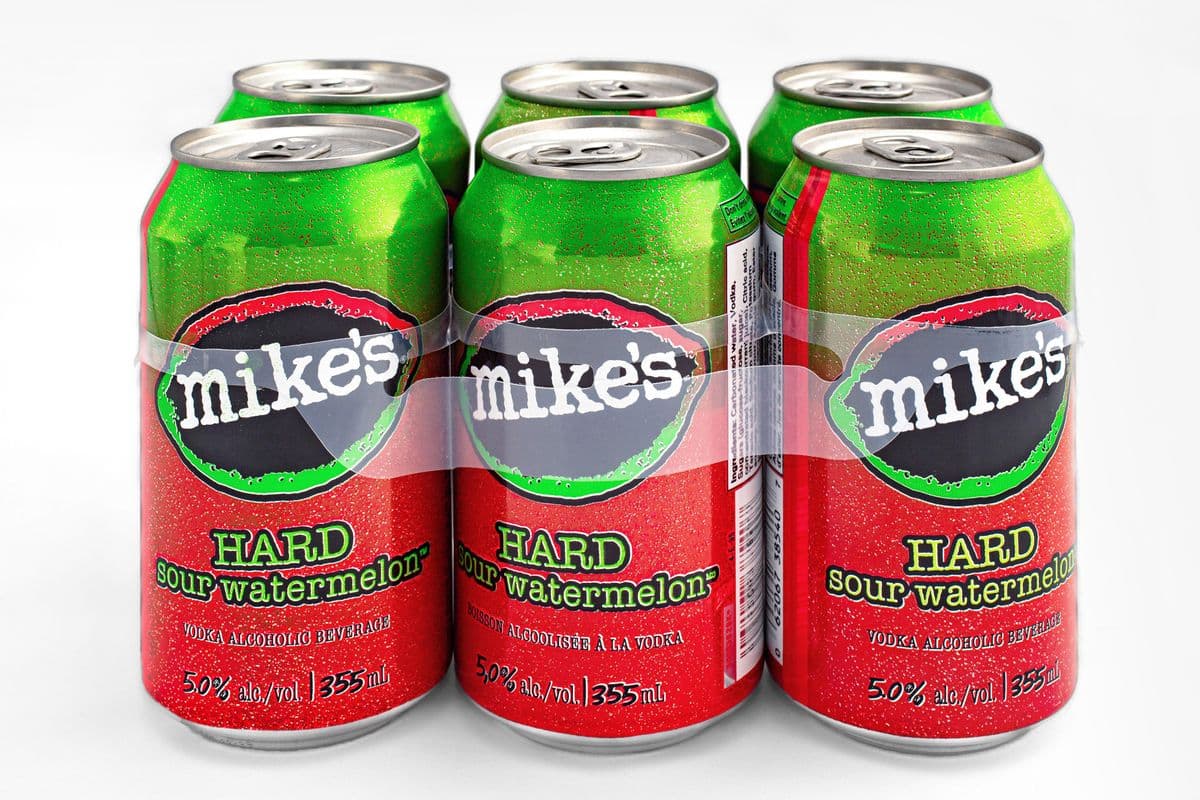 Mike's Hard Sour Watermelon (6 x 355 ml)