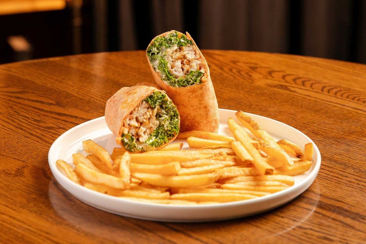 Crispy Chicken Caesar Wrap