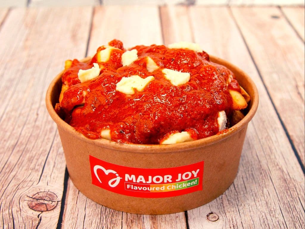 MJ Butter Chicken Poutine