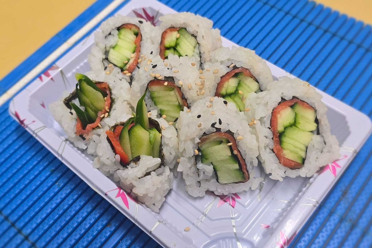Smoked Salmon Cucumber Roll