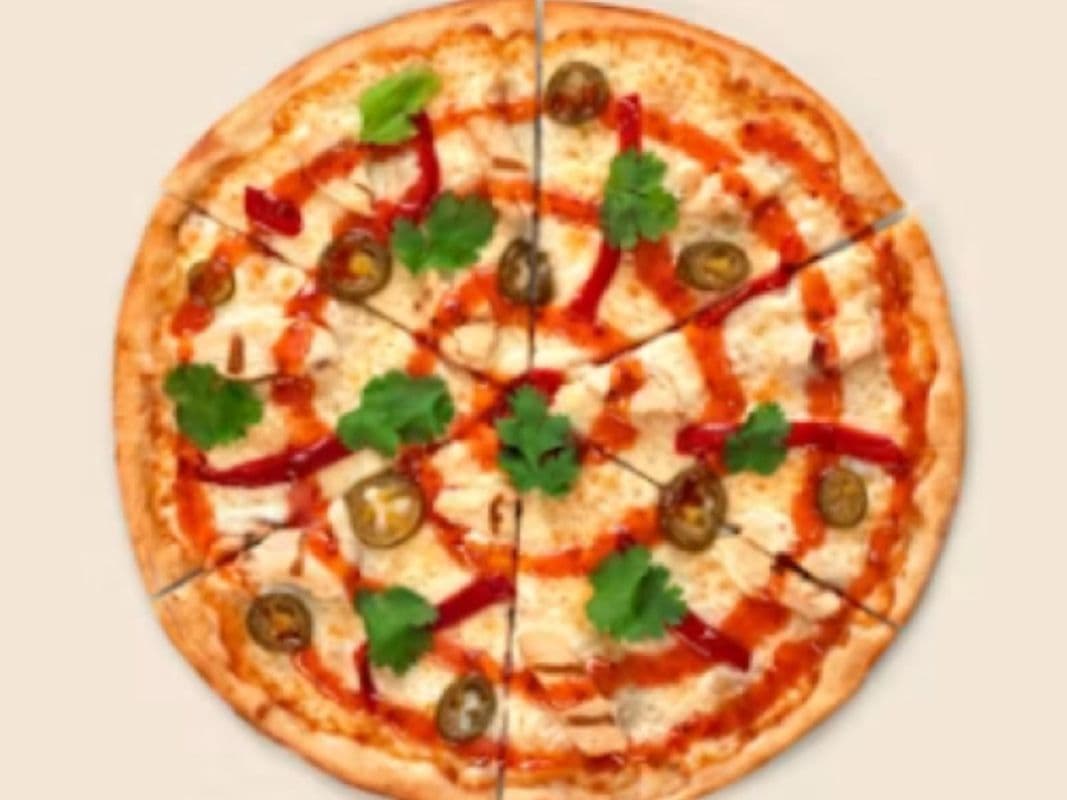 11" Mega Thick Dough Spicy Thai Pizza