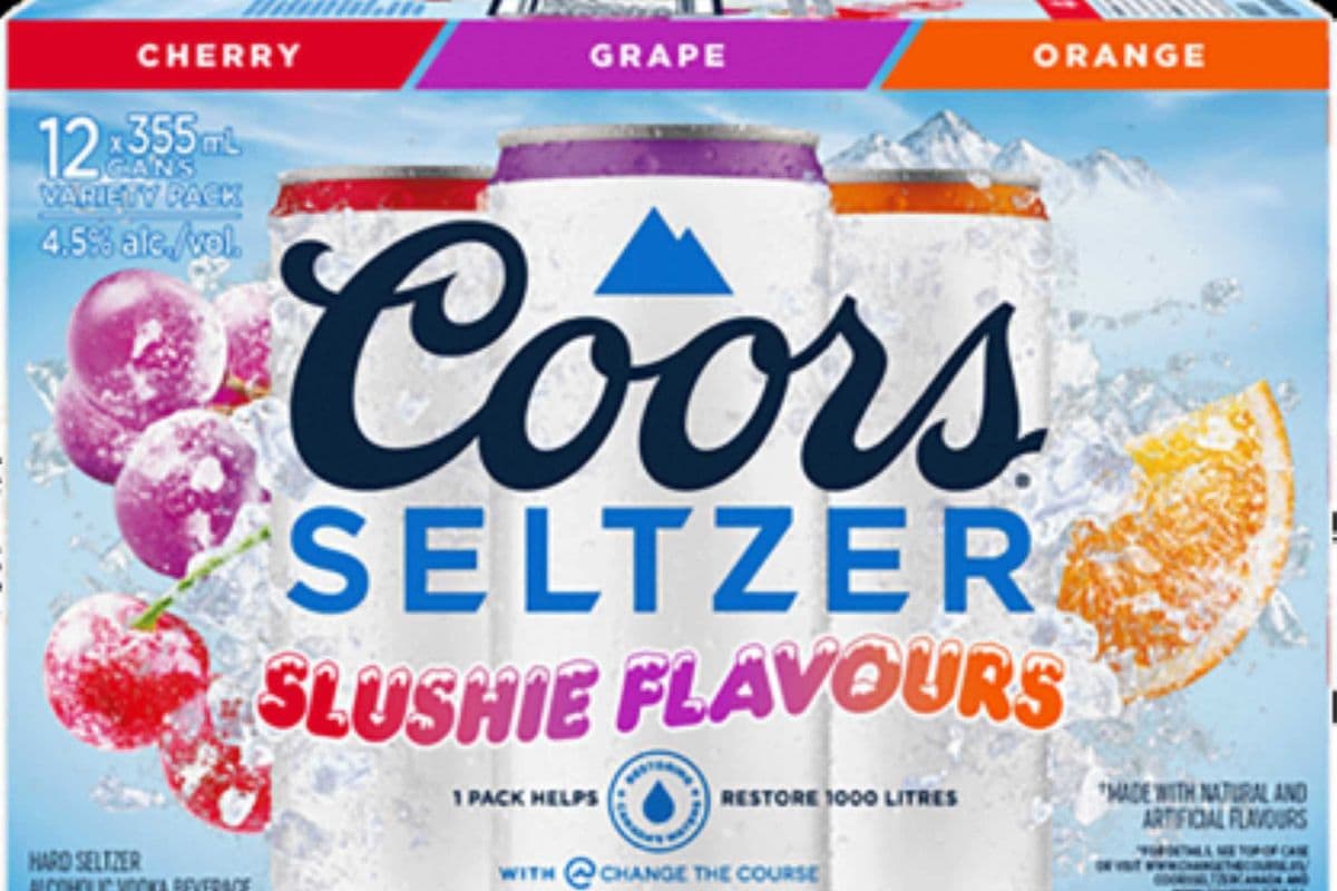 12C COORS SELTZER SLUSHIE (12 x 355 ML)
