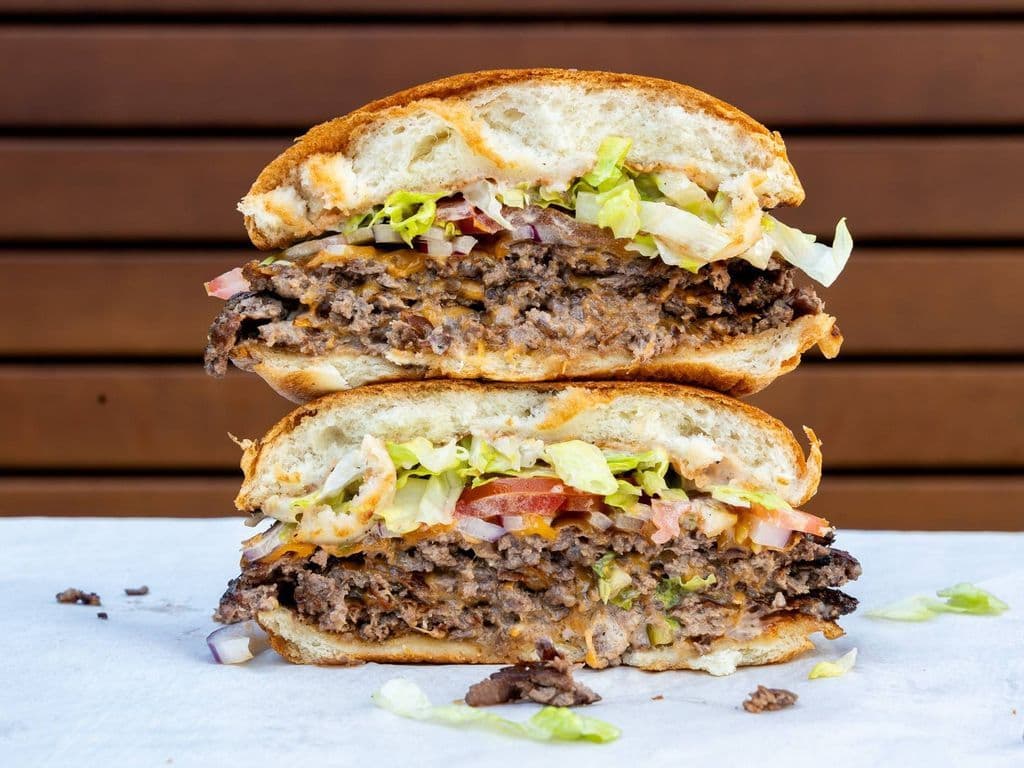 Triple Smash Burger