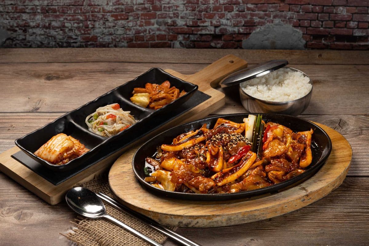 Osam-Bulgogi (Squid and Pork)
