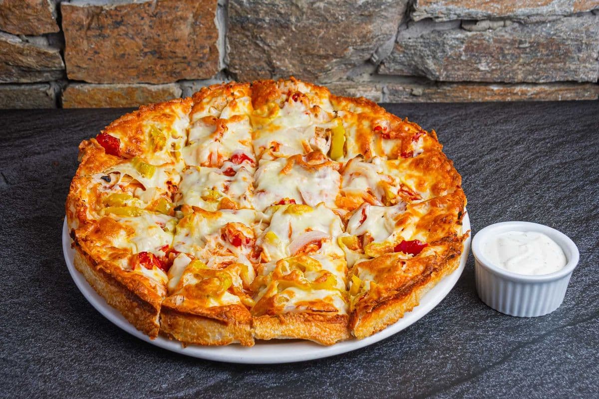 8" Small Buffalo Chicken Pizza