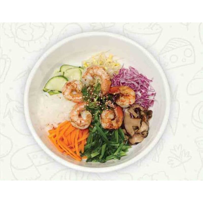 72. Shrimp Bibimbap