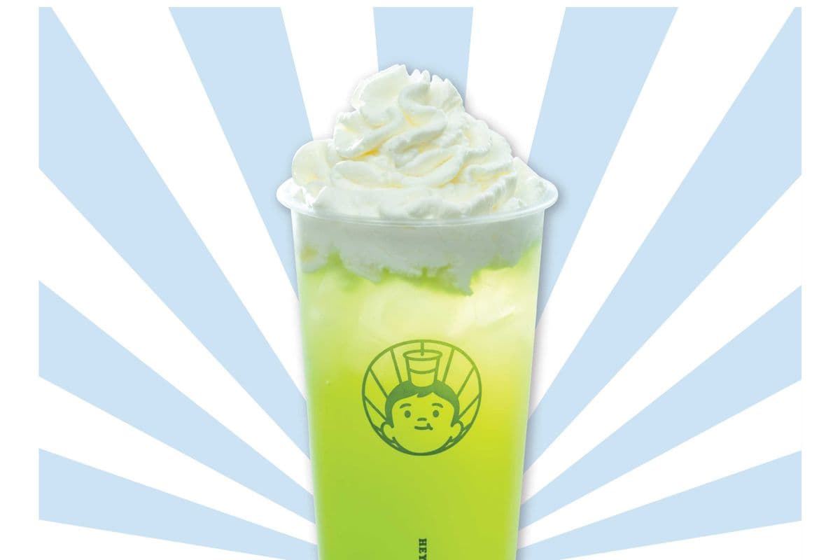 Green Apple Tea w Whipping Cream 雪顶青苹果