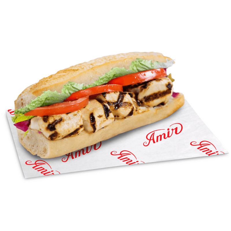 Pita à la brochette de poulet