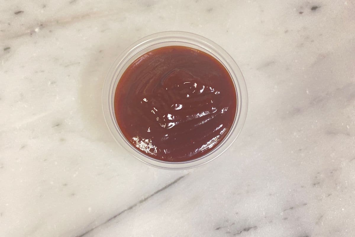 Large barbeque sauce