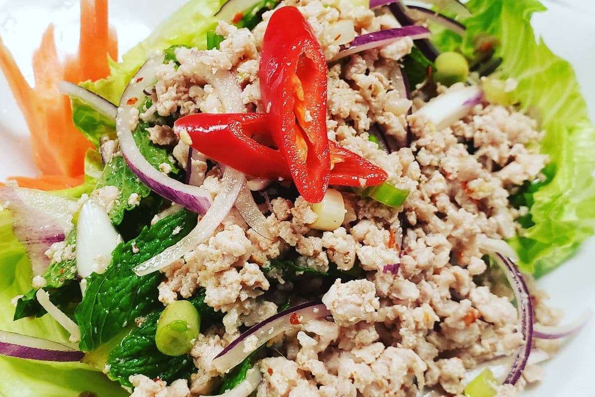 Larb Chicken Salad