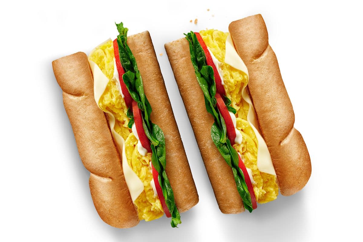 Œuf et fromage 12" / Footlong Egg & Cheese Sub (820 Cals)