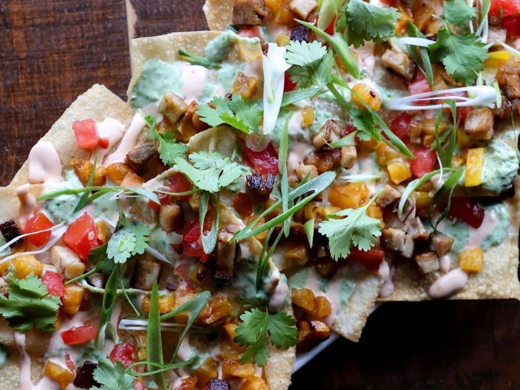 WONTON NACHOS
