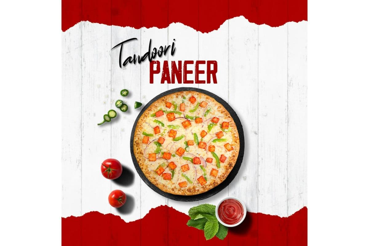 Tandoori Paneer Pizza