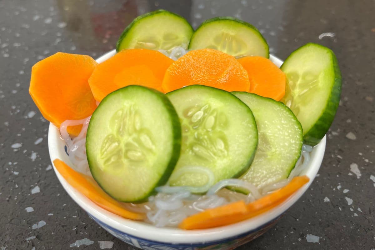 Vegetable Sunomono