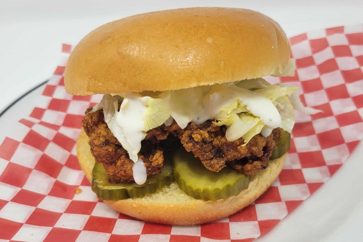 Holly's Hot Chicken Sandwich