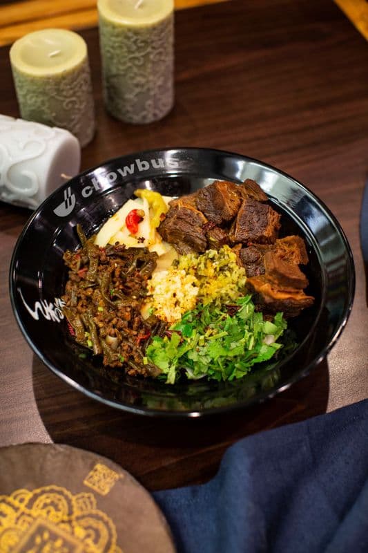 Beef Brisket Marinated Rice Noodle 牛腩卤汁米线