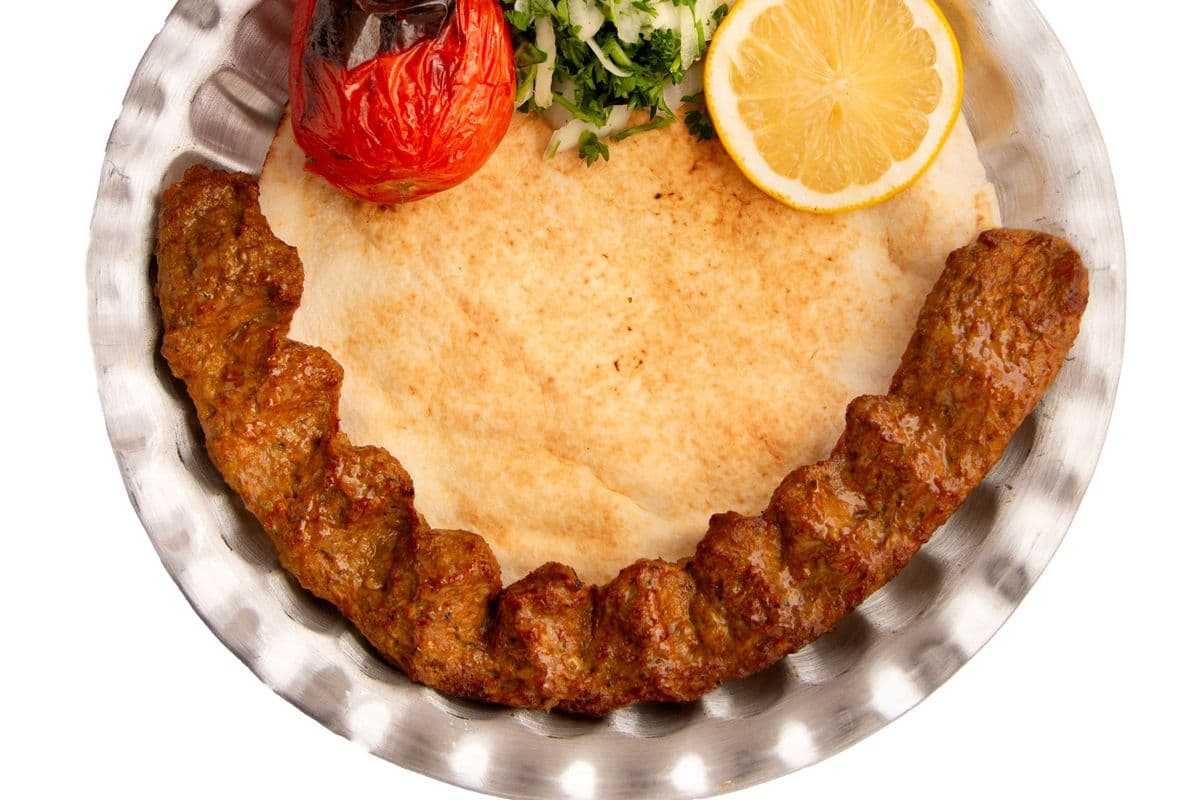 Lamb Saffron Kebab Skewer