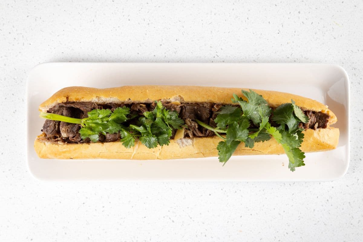 BM4. Bánh Mì Bò Nướng - BBQ Beef Sub
