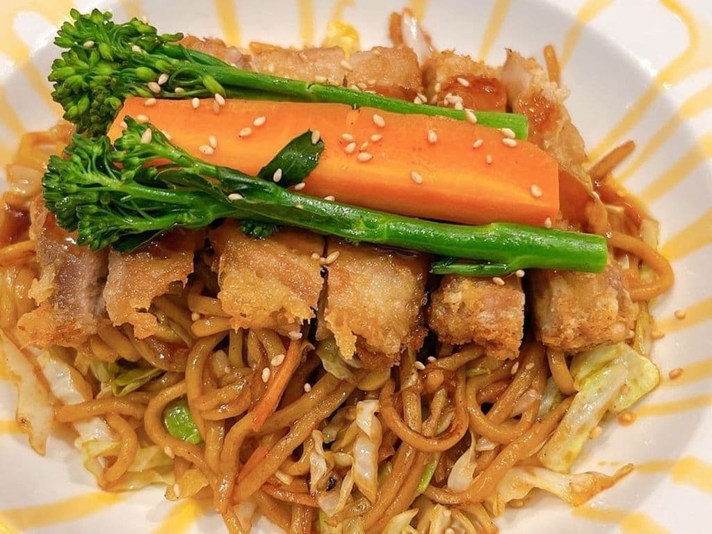 Chicken Yakisoba