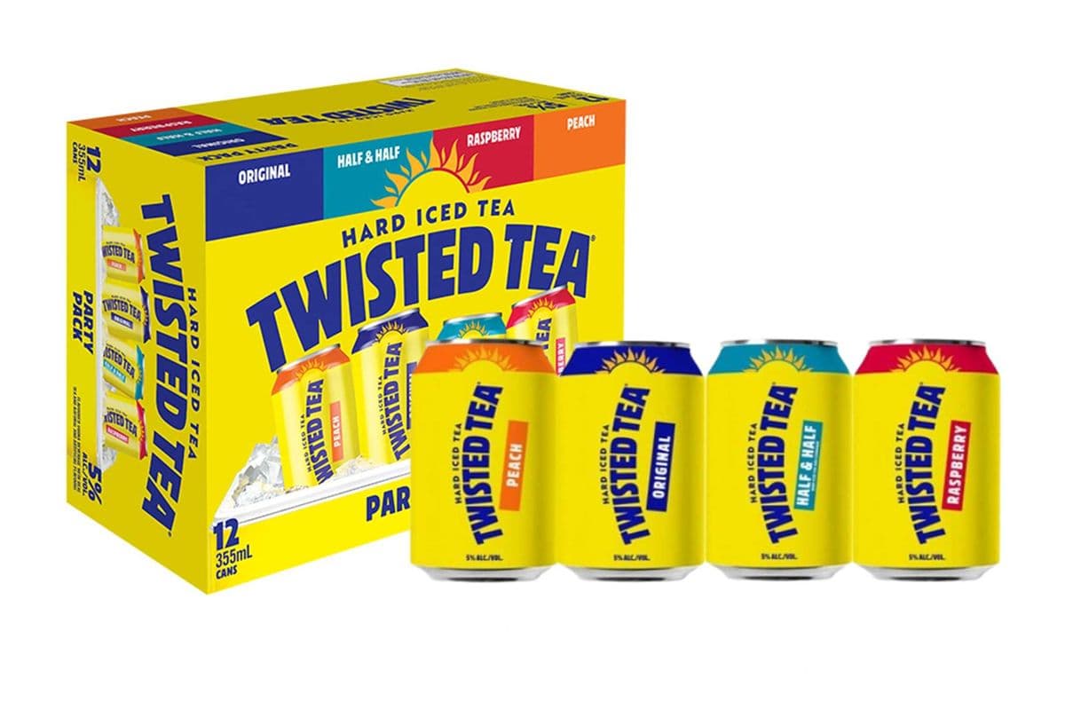 TWISTED TEA VARIETY PACK 12 CAN (12 x 355 ML)