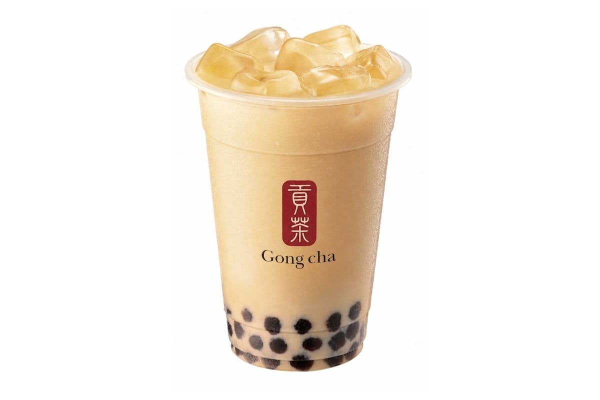 Mango Milk Tea with Pearls