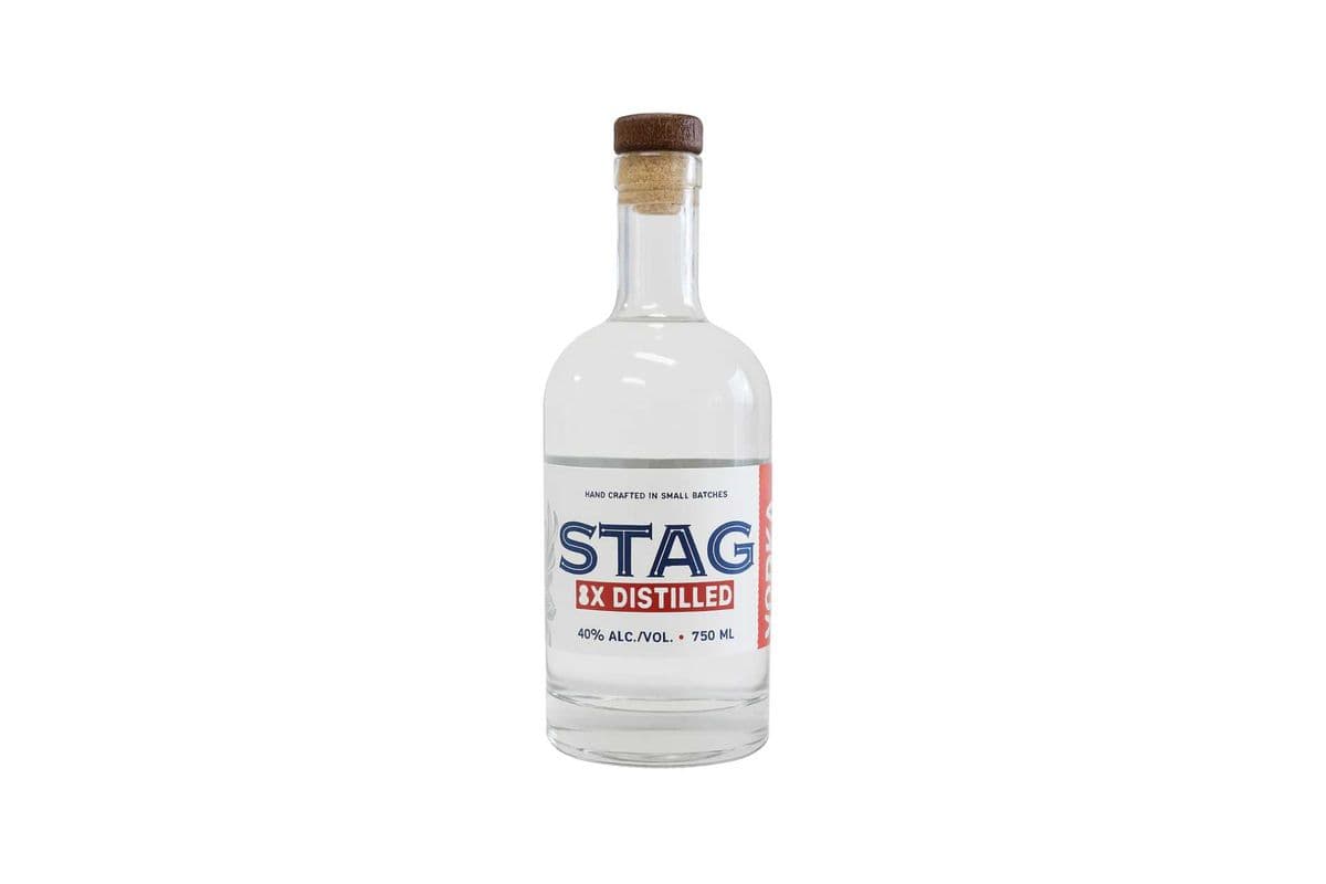 Stag 8x Distilled Vodka 750ml (1 x 750ml)
