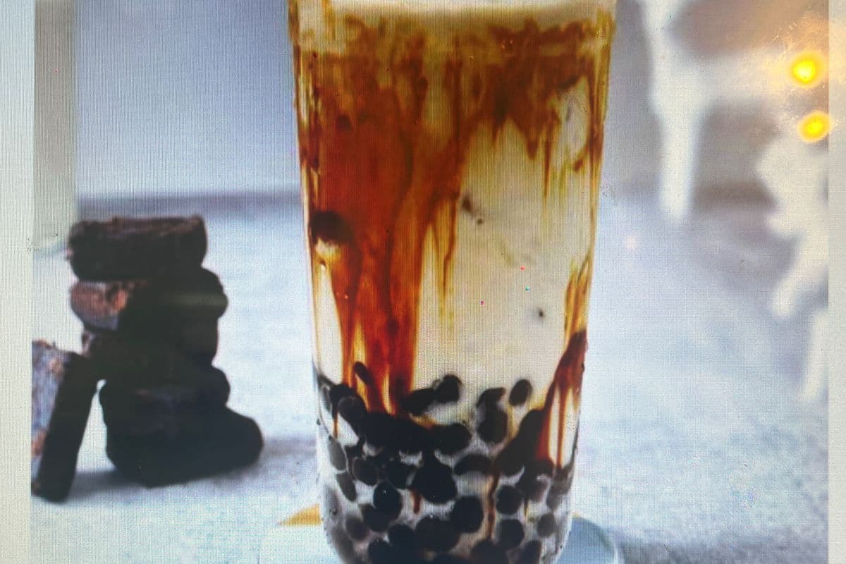 Black Sugar Pearl Milk Tea黑糖珍珠奶茶