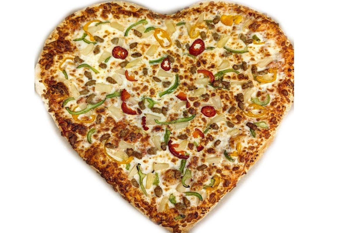 Heart Shape Pizza