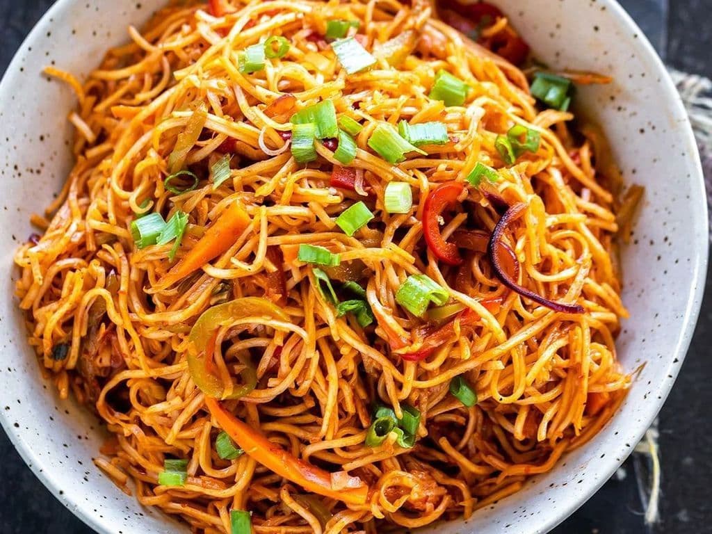 Egg Schezwan Noodles