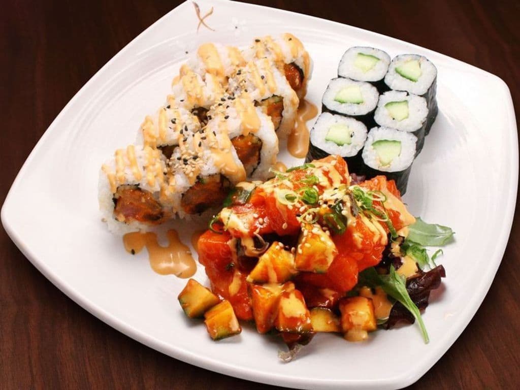 Spicy Salmon Combo