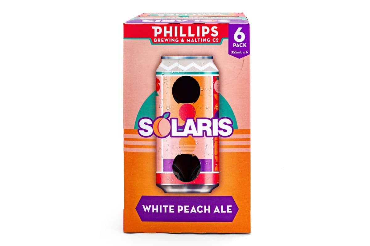 Solaris White Peach Ale (6 x 355 ml)