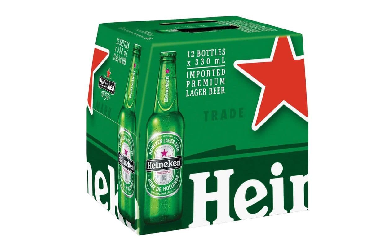 Heineken (12 x 330ML BOTTLES)