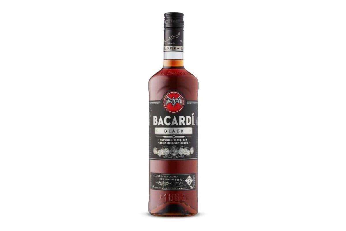 Bacardi Black Rum (1 x 750ml)