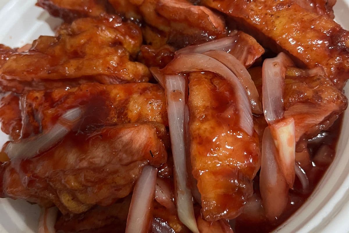 Sweet-and-Sour Sauce Boneless Pork Chop 京都猪扒