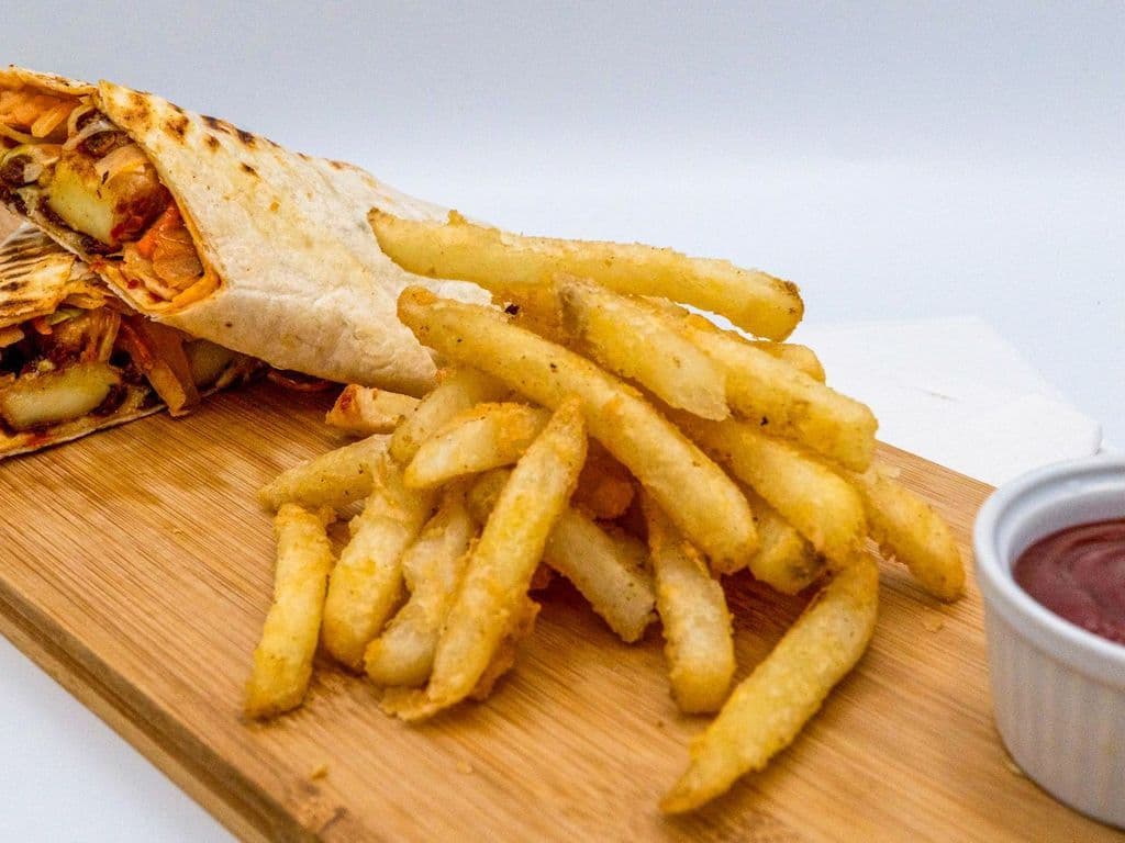 Butter Paneer Wrap