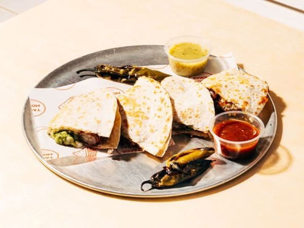 Baja Pizzadilla (Battered Fish)