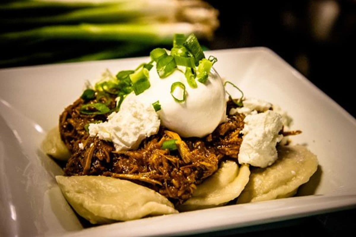 Pulled Pork Pierogi