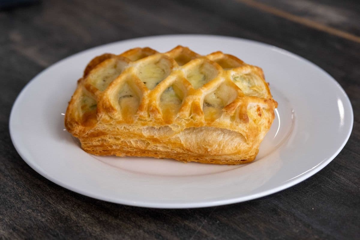 Parmesan and Leek Pastry