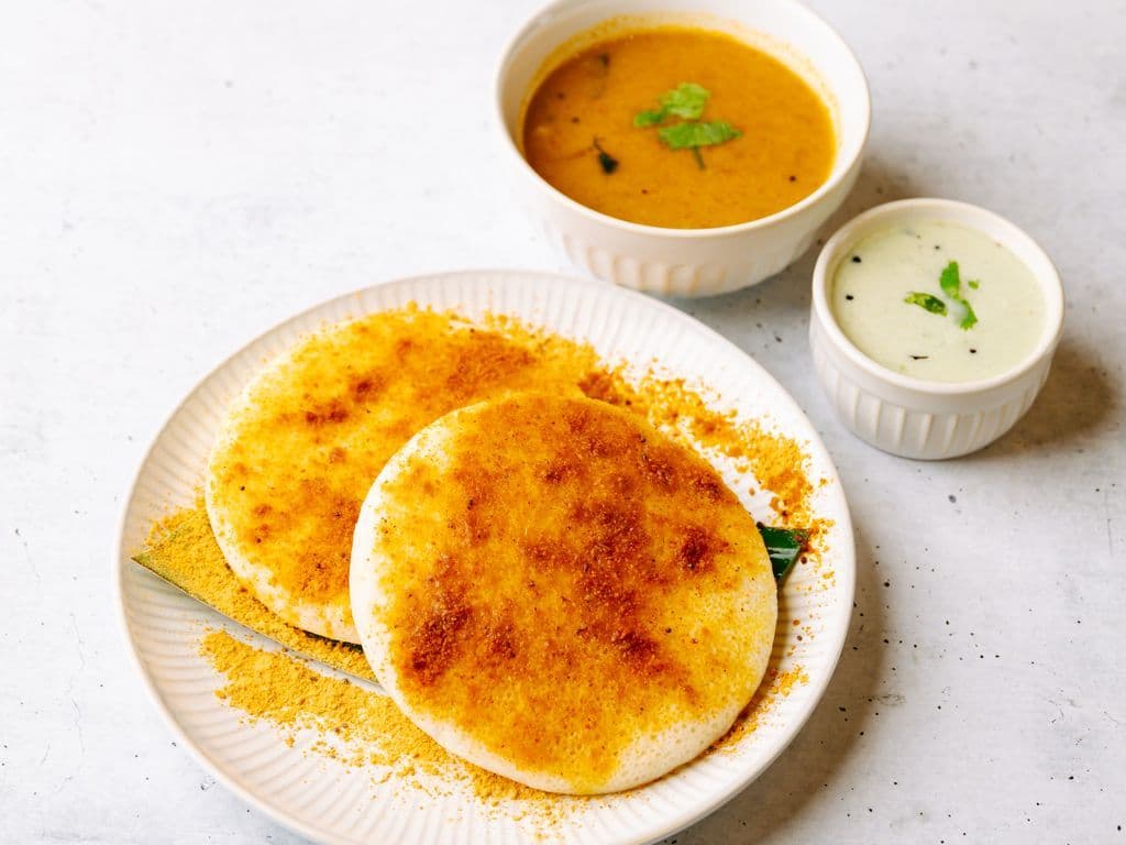 Ghee Podi Thatte Idli