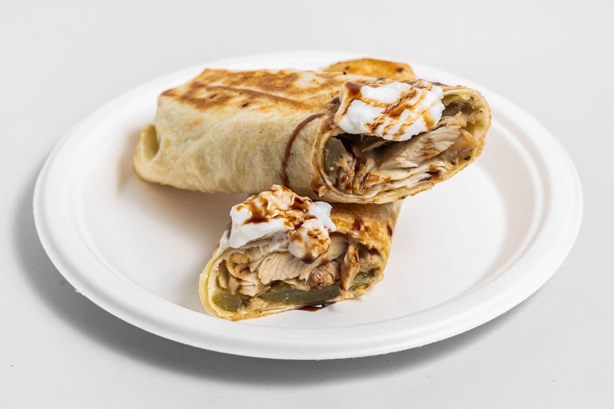 Shami-Style Chicken Shawarma Wrap